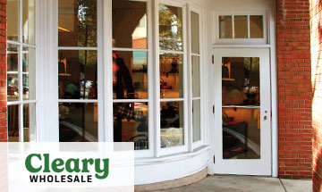 Cleary fiberglass doors