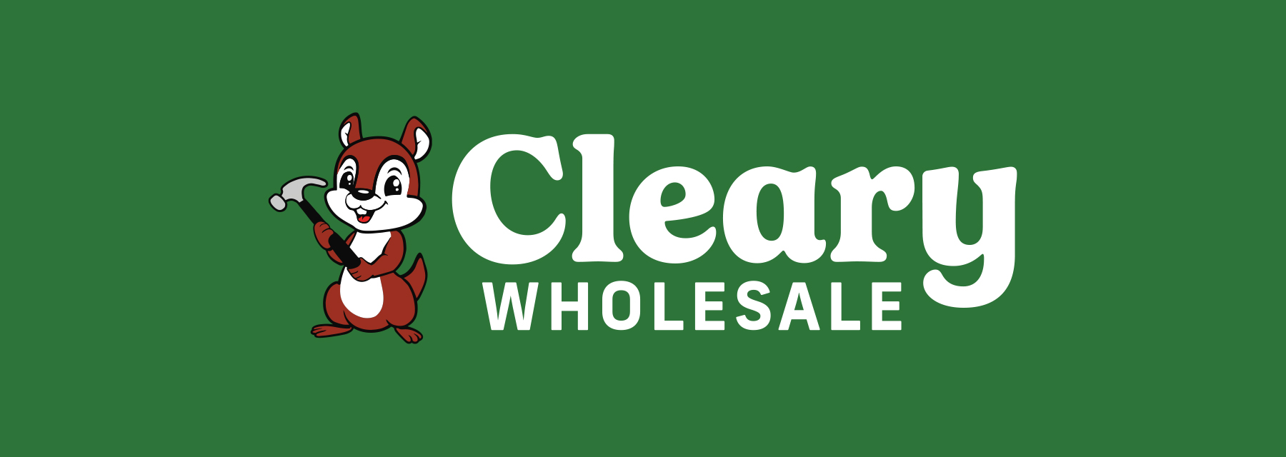 New Cleary Wholesale Door Logo Chipmunk